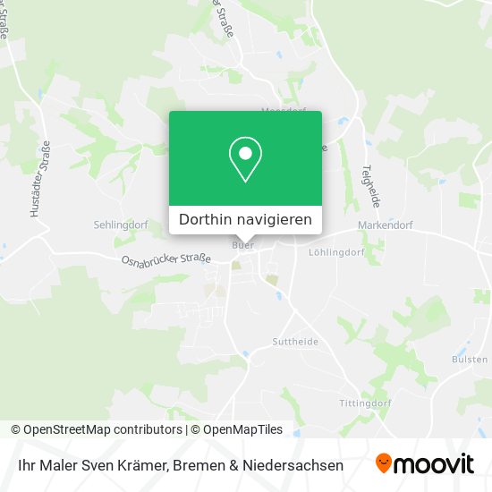 Ihr Maler Sven Krämer Karte