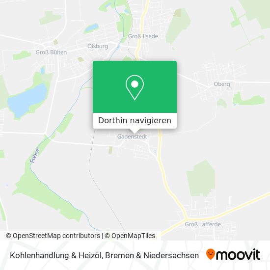 Kohlenhandlung & Heizöl Karte