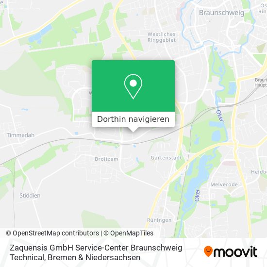 Zaquensis GmbH Service-Center Braunschweig Technical Karte