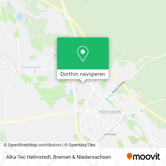Alka-Tec Helmstedt Karte