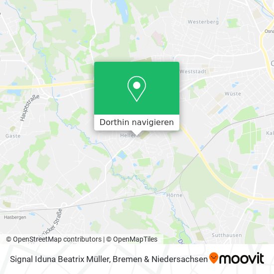 Signal Iduna Beatrix Müller Karte