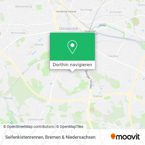 Seifenkistenrennen Karte