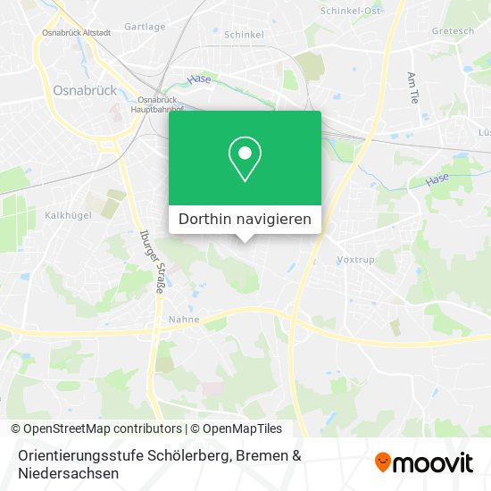 Orientierungsstufe Schölerberg Karte