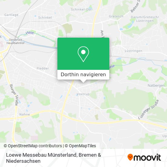 Loewe Messebau Münsterland Karte