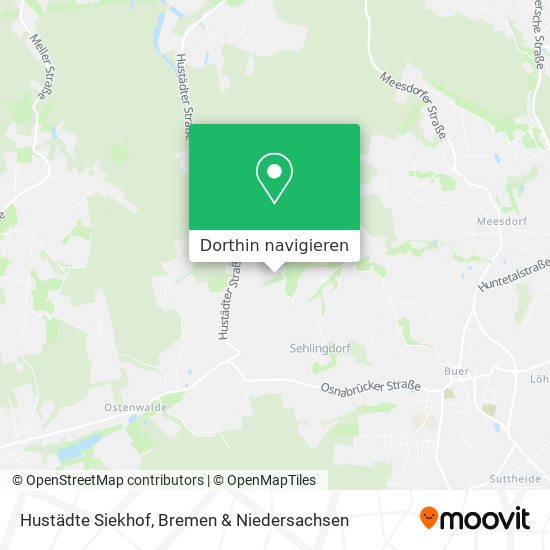 Hustädte Siekhof Karte