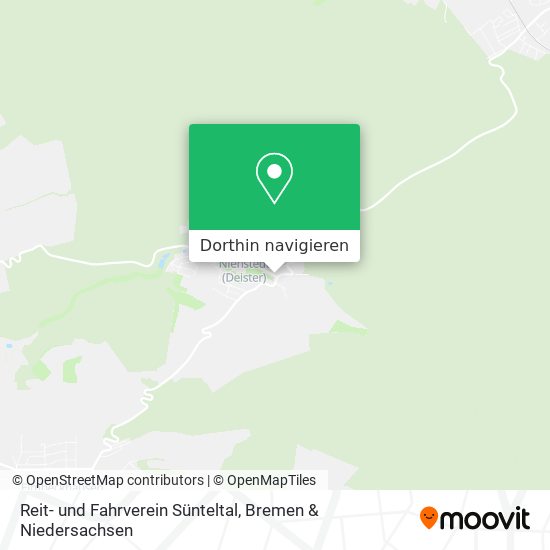 Reit- und Fahrverein Sünteltal Karte
