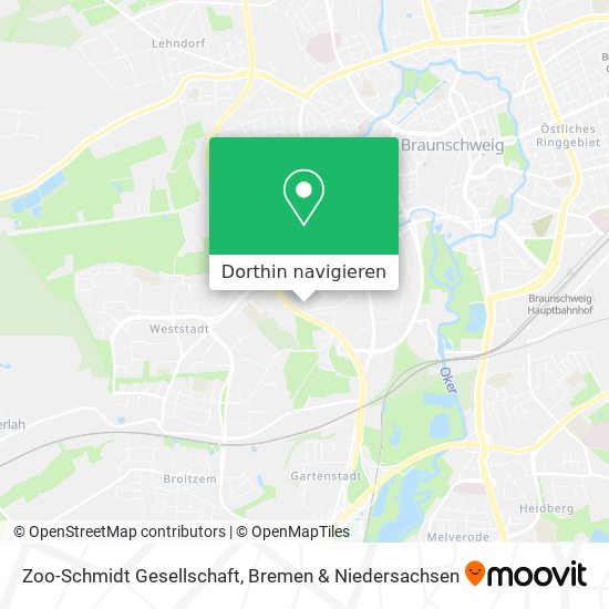 Zoo-Schmidt Gesellschaft Karte
