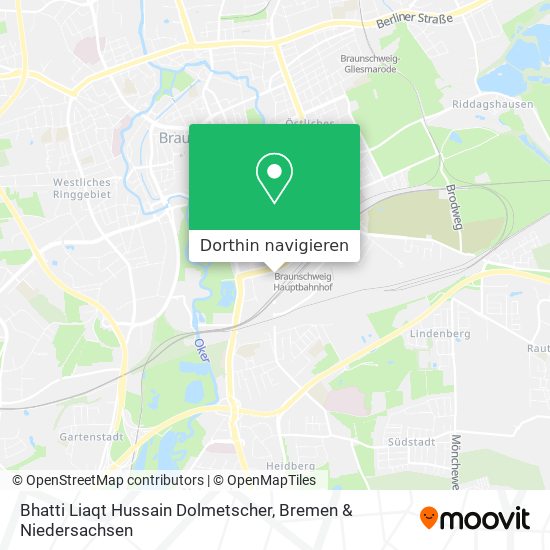 Bhatti Liaqt Hussain Dolmetscher Karte