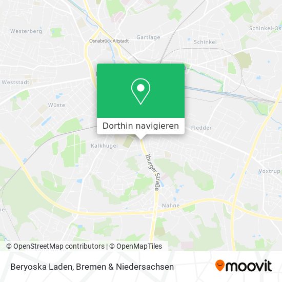 Beryoska Laden Karte
