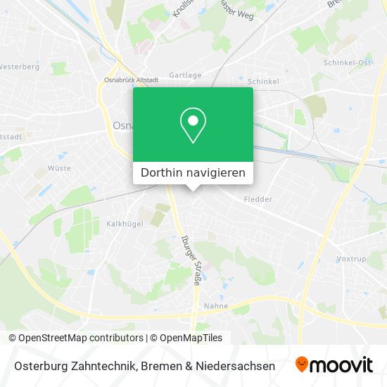 Osterburg Zahntechnik Karte