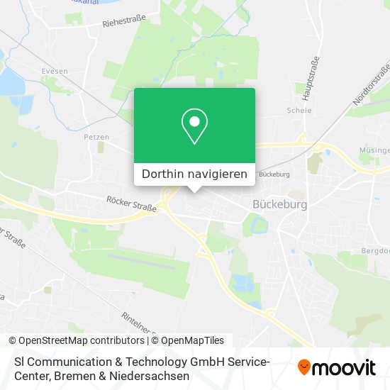 Sl Communication & Technology GmbH Service-Center Karte