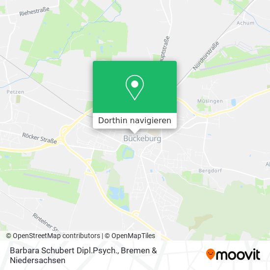 Barbara Schubert Dipl.Psych. Karte