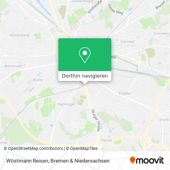 Wöstmann Reisen Karte