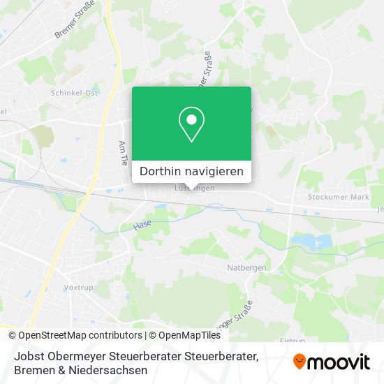 Jobst Obermeyer Steuerberater Steuerberater Karte