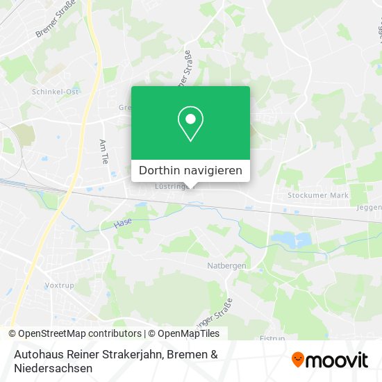 Autohaus Reiner Strakerjahn Karte