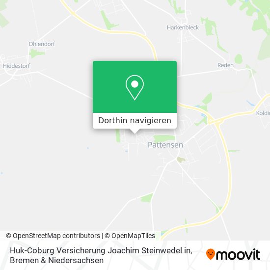 Huk-Coburg Versicherung Joachim Steinwedel in Karte
