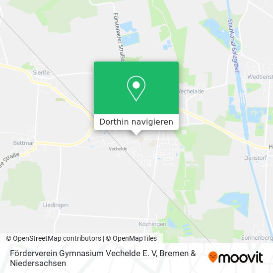 Förderverein Gymnasium Vechelde E. V Karte