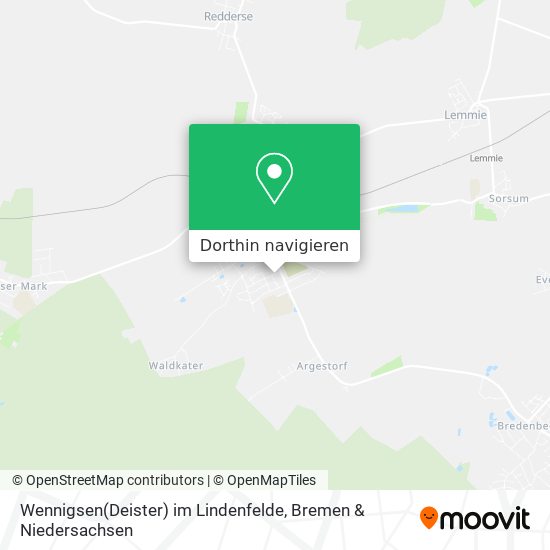 Wennigsen(Deister) im Lindenfelde Karte