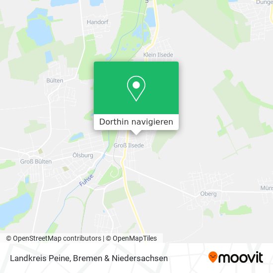 Landkreis Peine Karte