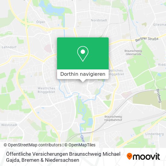 Öffentliche Versicherungen Braunschweig Michael Gajda Karte