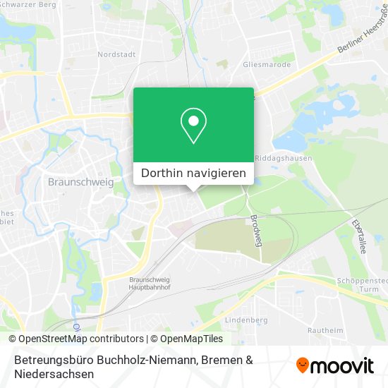 Betreungsbüro Buchholz-Niemann Karte
