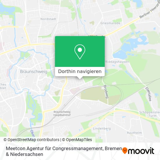 Meetcon Agentur für Congressmanagement Karte