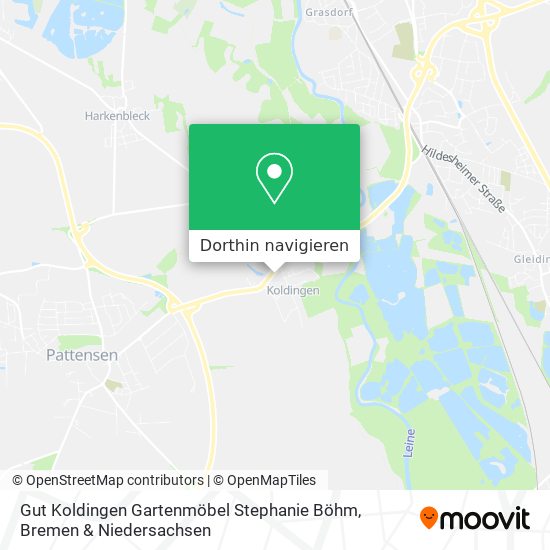 Gut Koldingen Gartenmöbel Stephanie Böhm Karte