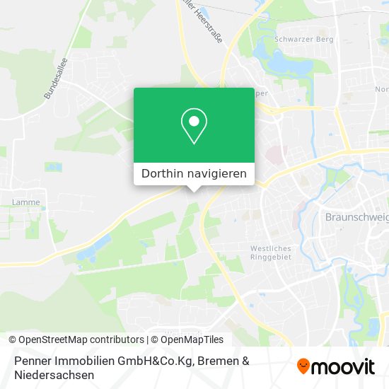 Penner Immobilien GmbH&Co.Kg Karte