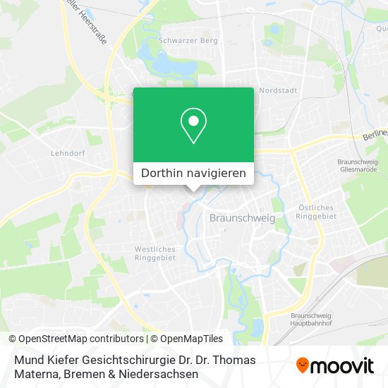 Mund Kiefer Gesichtschirurgie Dr. Dr. Thomas Materna Karte