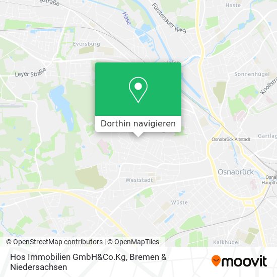 Hos Immobilien GmbH&Co.Kg Karte