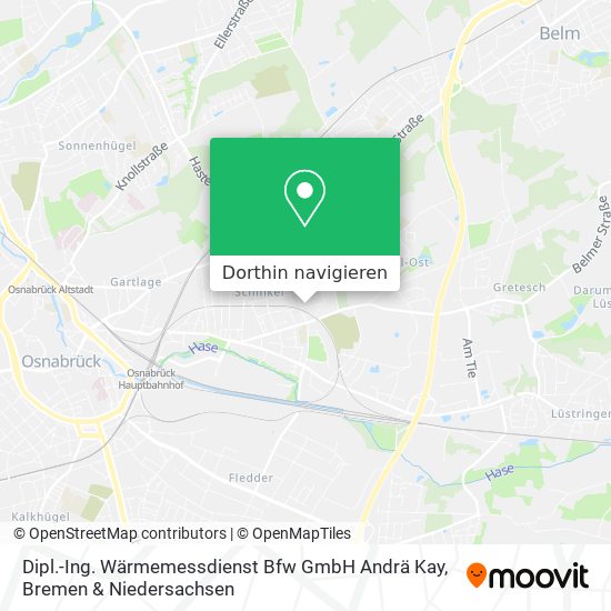 Dipl.-Ing. Wärmemessdienst Bfw GmbH Andrä Kay Karte