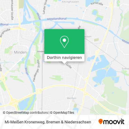 Mi-Meißen Kronenweg Karte