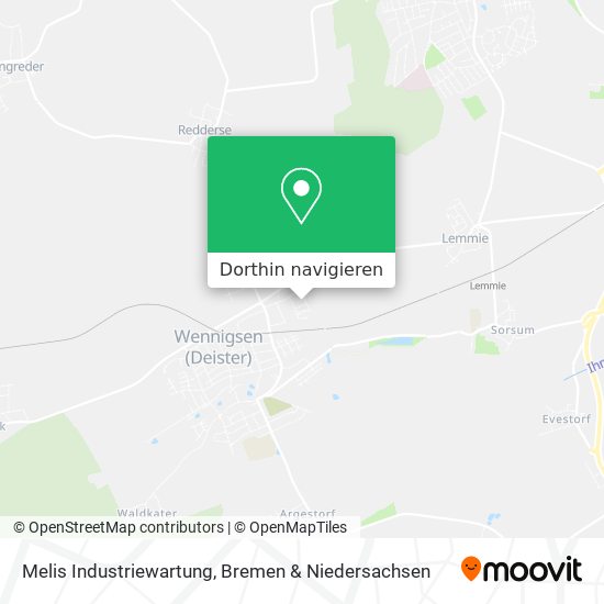 Melis Industriewartung Karte
