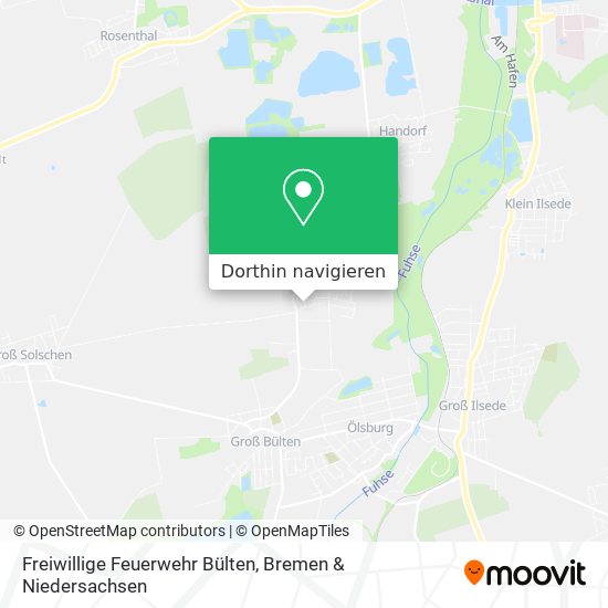 Freiwillige Feuerwehr Bülten Karte