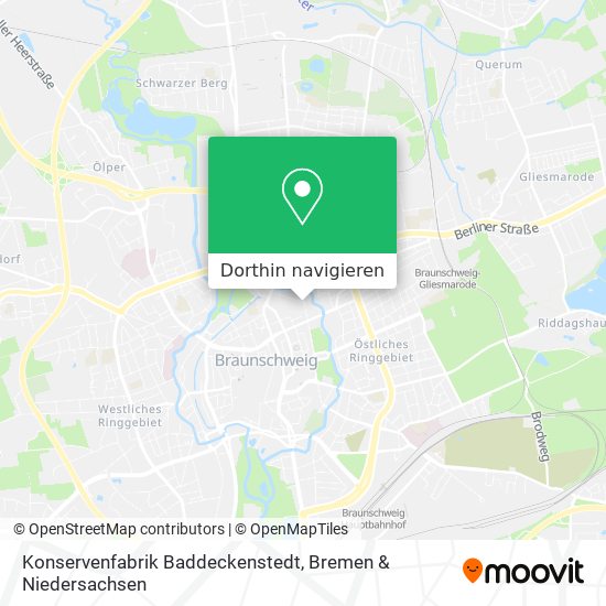 Konservenfabrik Baddeckenstedt Karte