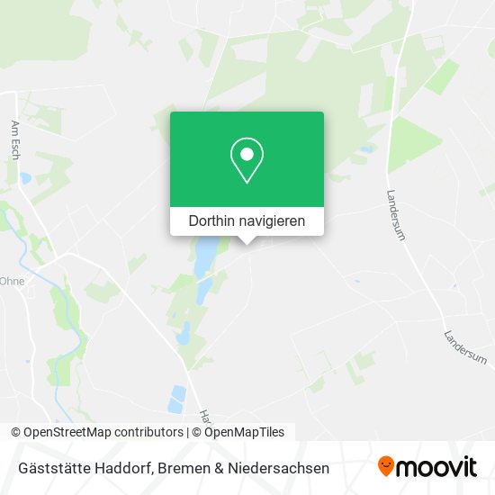 Gäststätte Haddorf Karte