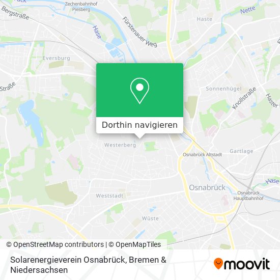 Solarenergieverein Osnabrück Karte