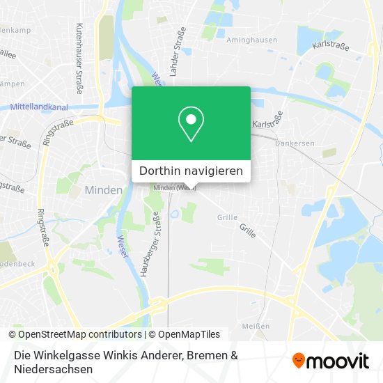 Die Winkelgasse Winkis Anderer Karte