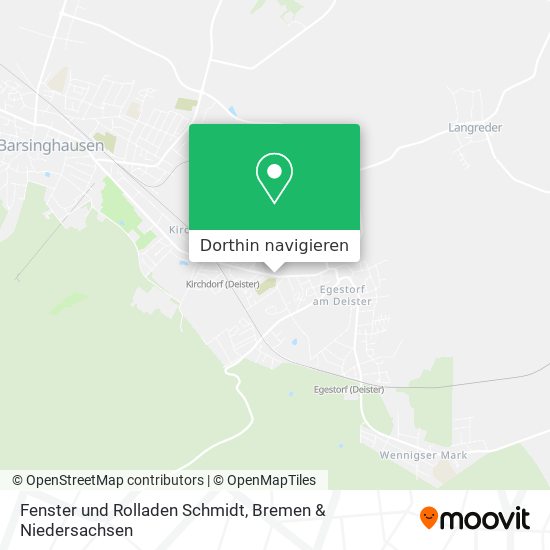 Fenster und Rolladen Schmidt Karte