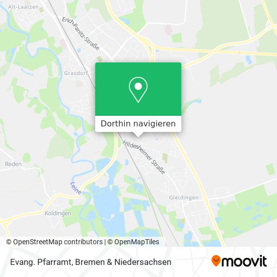 Evang. Pfarramt Karte