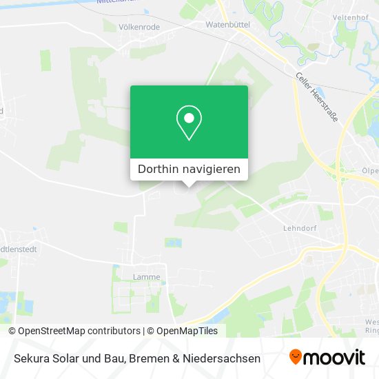 Sekura Solar und Bau Karte