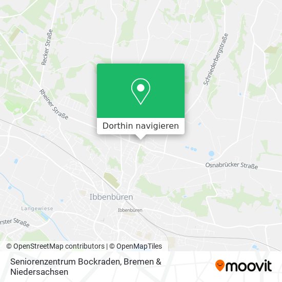 Seniorenzentrum Bockraden Karte