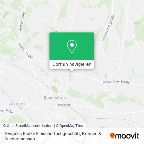 Evagelia Radke Fleischerfachgeschäft Karte