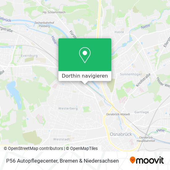 P56 Autopflegecenter Karte