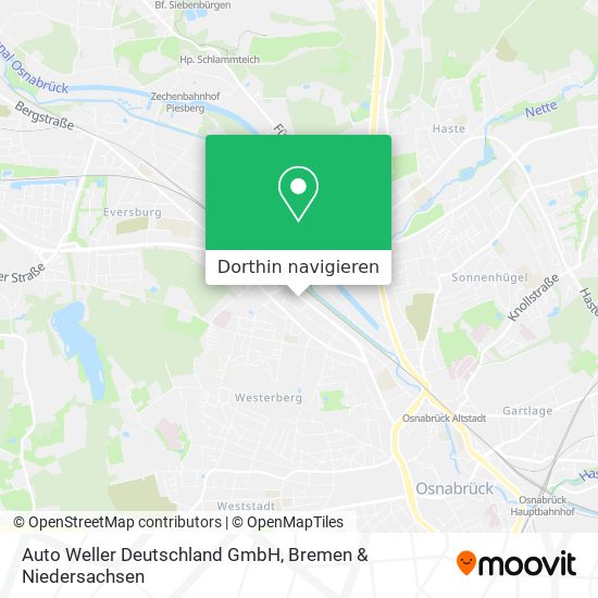 Auto Weller Deutschland GmbH Karte