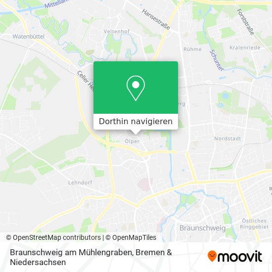 Braunschweig am Mühlengraben Karte