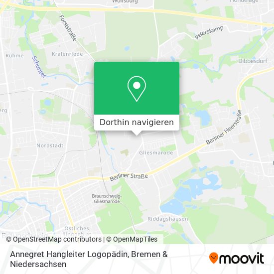 Annegret Hangleiter Logopädin Karte