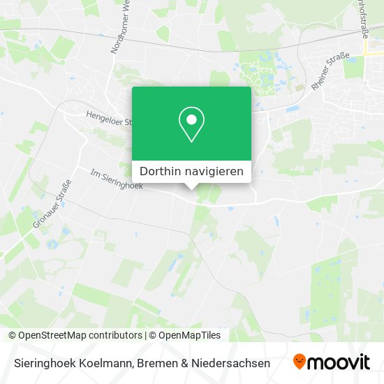 Sieringhoek Koelmann Karte