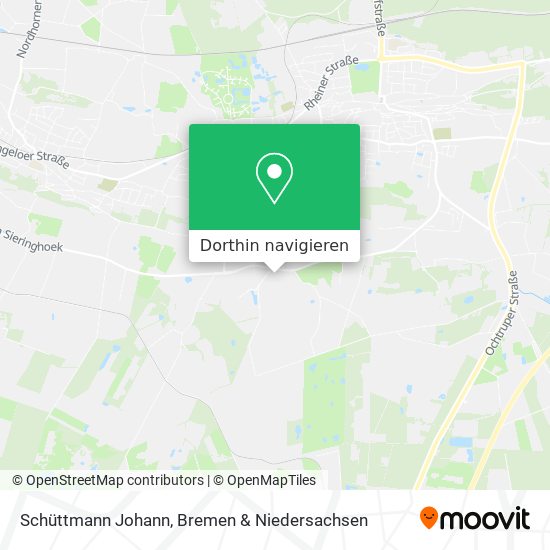 Schüttmann Johann Karte