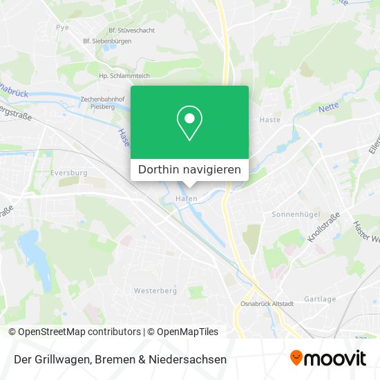Der Grillwagen Karte